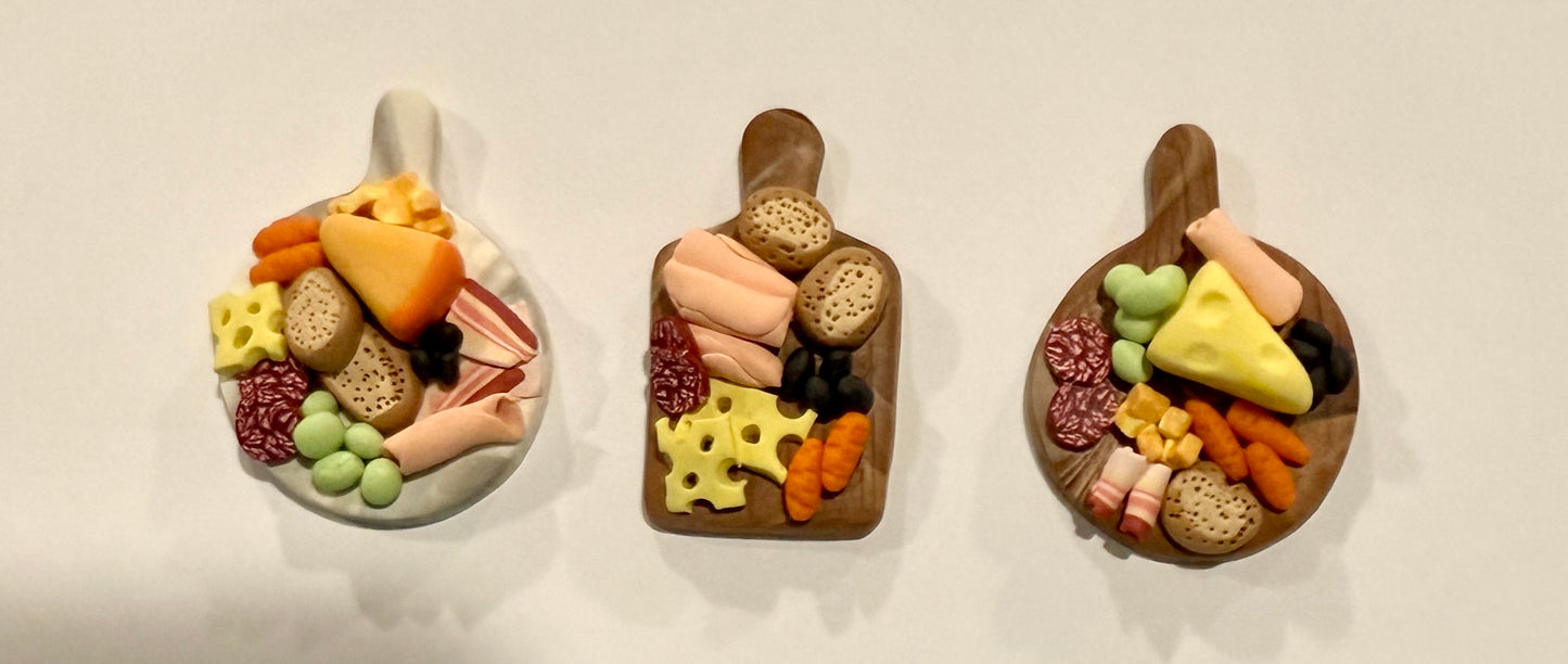 Miniature Polymer Clay Charcuterie Boards class