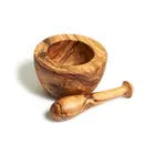 Olive Wood Mortar and Pestle