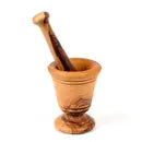 Olive Wood Mortar and Pestle