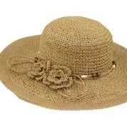 Sun Hat with Flowers